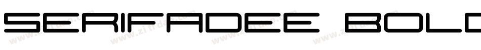 SerifaDEE Bold字体转换